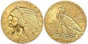 5 Dollar USA (1776 - ) Gold 