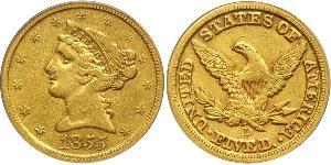 5 Dollar USA (1776 - ) Gold 