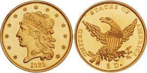 5 Dollar USA (1776 - ) Gold 