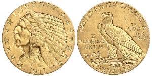 5 Dollar USA (1776 - ) Gold 