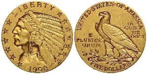 5 Dollar USA (1776 - ) Gold 