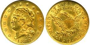 5 Dollar USA (1776 - ) Gold 