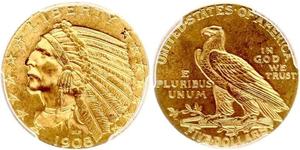 5 Dollar USA (1776 - ) Gold 