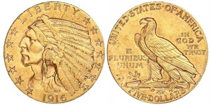 5 Dollar USA (1776 - ) Gold 