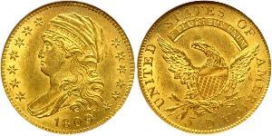 5 Dollar USA (1776 - ) Gold 