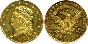 5 Dollar USA (1776 - ) Gold 