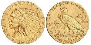 5 Dollar USA (1776 - ) Gold 