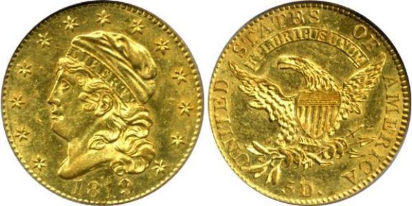 5 Dollar USA (1776 - ) Gold 