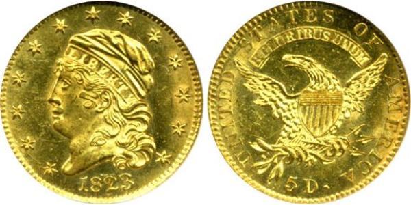 5 Dollar USA (1776 - ) Gold 