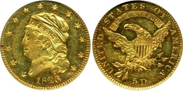 5 Dollar USA (1776 - ) Gold 