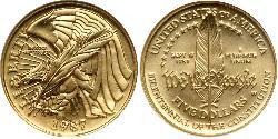 5 Dollar Vereinigten Staaten von Amerika (1776 - ) Gold 