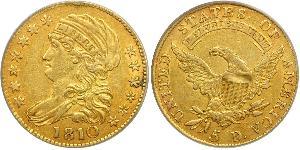 5 Dollar Vereinigten Staaten von Amerika (1776 - ) Gold 