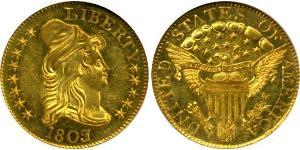 5 Dollar Vereinigten Staaten von Amerika (1776 - ) Gold 