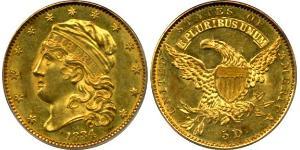 5 Dollar Vereinigten Staaten von Amerika (1776 - ) Gold 