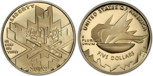 5 Dollar Vereinigten Staaten von Amerika (1776 - ) Gold 