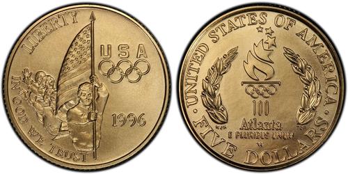 5 Dollar Vereinigten Staaten von Amerika (1776 - ) Gold 
