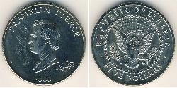 5 Dollar Liberia Kupfer/Nickel Franklin Pierce (1804 - 1869)