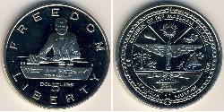 5 Dollar Marshallinseln Kupfer/Nickel 
