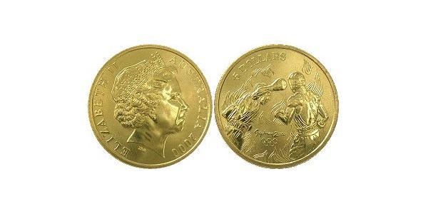 5 Dollar Australien (1939 - ) Messing Elizabeth II (1926-2022)