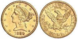 5 Dollar États-Unis d