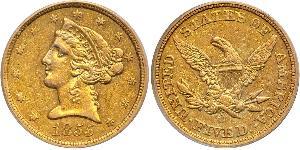 5 Dollar États-Unis d