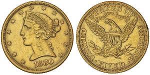 5 Dollar États-Unis d