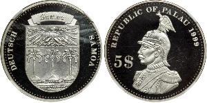 5 Dollar Palaos Palladium 
