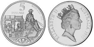 5 Dollar Australien (1939 - ) Silber 