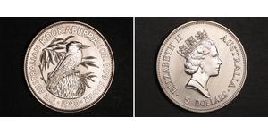 5 Dollar Australien (1939 - ) Silber Elizabeth II (1926-2022)