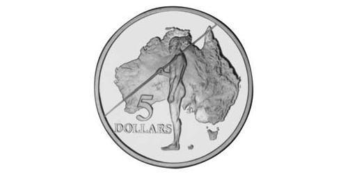 5 Dollar Australien (1939 - ) Silber 
