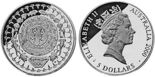 5 Dollar Australien (1939 - ) Silber 