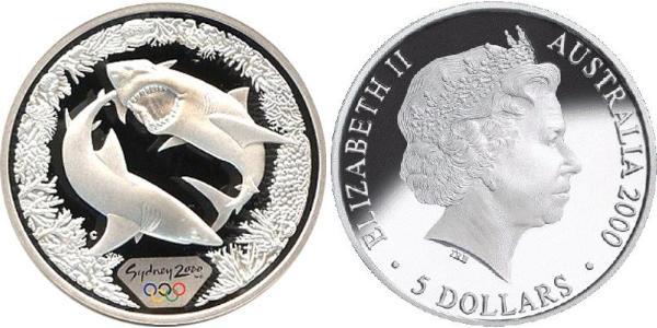 5 Dollar Australien (1939 - ) Silber Elizabeth II (1926-2022)