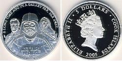 5 Dollar Cookinseln Silber 