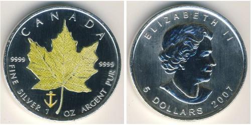 5 Dollar Kanada Silber 