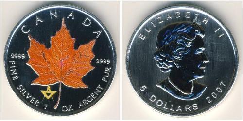 5 Dollar Kanada Silber 