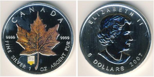 5 Dollar Kanada Silber 