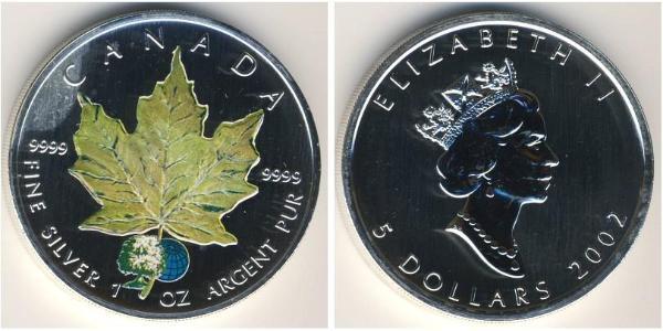 5 Dollar Kanada Silber 
