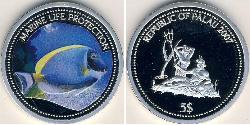 5 Dollar Palau Silber 
