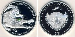 5 Dollar Palau Silber 