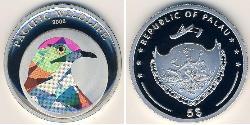 5 Dollar Palau Silber 