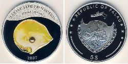 5 Dollar Palau Silber 