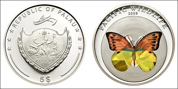 5 Dollar Palau Silber 