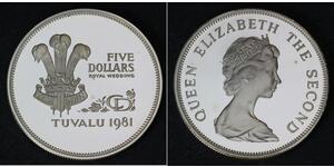 5 Dollar Tuvalu Silber 