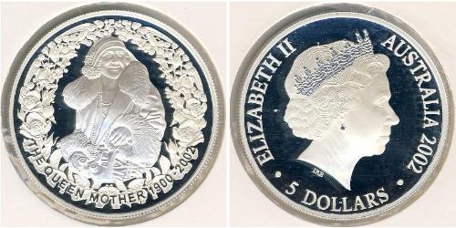 5 Dollar Australia (1939 - ) Silver 