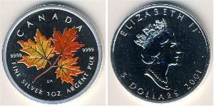 5 Dollar Canada Silver 