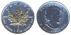 5 Dollar Canada Silver 