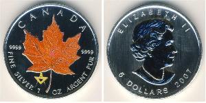 5 Dollar Canada Silver 
