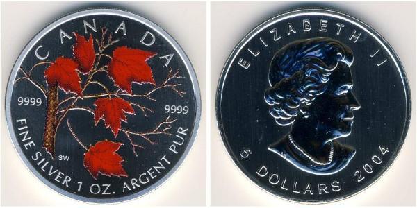 5 Dollar Canada Silver 