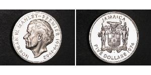 5 Dollar Jamaica (1962 - ) Silver 