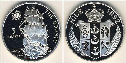 5 Dollar Niue Silver 